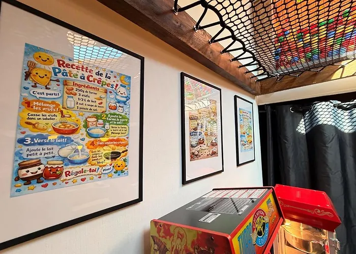 La Récréation, Duplex Pour Jouer, Et Cinéma Privé Appartement *